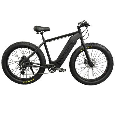 Електровелосипед WENDAT FATBIKE 26" 48V 19Ah 1500W рама 20" зі знімним акумулятором у рамі чорно-матовий