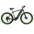 Електровелосипед WENDAT FATBIKE 26" 48V 19Ah 1000W рама 20" зі знімним акумулятором у рамі чорно-зелений