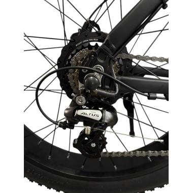 Електровелосипед WENDAT FATBIKE 26" 48V 19Ah 1000W рама 20" зі знімним акумулятором у рамі чорно-матовий
