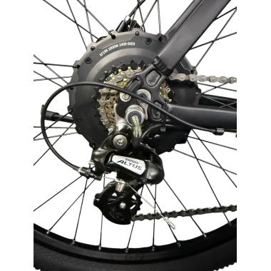 Електровелосипед Wendat MTB 29 GT рама 21" 48V 24Ah 1000W /  чорно-зелений гідравлічні гальма