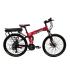 Електровелосипед складаний Kerambit 36V 12Ah 500W 26" / рама 17" червоний