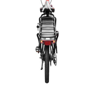 Електровелосипед складаний Kerambit 36V 12Ah 500W 26" / рама 17" червоний