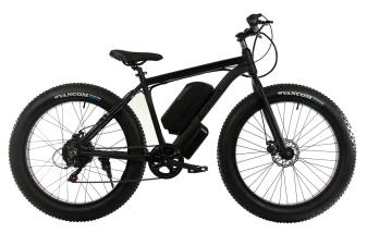 Електровелосипед E-motion Fatbike GT 48v 17,5Ah 1000W c гідравлічними гальмами чорний матовий