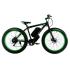 Електровелосипед фетбайк E-motion Fatbike GT 48v 16Ah 1000W c гідравлічними гальмами чорно-зелений купити