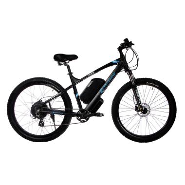 Електровелосипед E-motion 48V 17,5Ah 700W / алюмінієва рама 19" чорно-синій