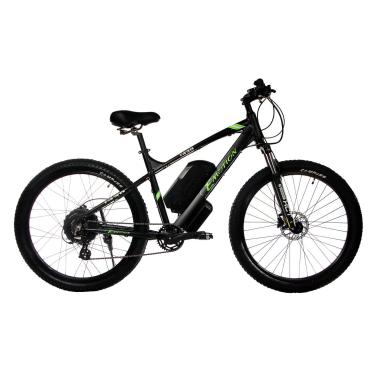 Електровелосипед E-motion 48V 17,5Ah 700W / алюмінієва рама 19" чорно-зелений