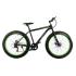 Велосипед E-motion Fatbike GT 26 "/ гідравлічні гальма / алюмінієва рама 19" чорно-зелений