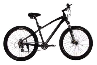 Велосипед E-motion MTB F430 27,5"х 3" / рама 19" чорний матовий