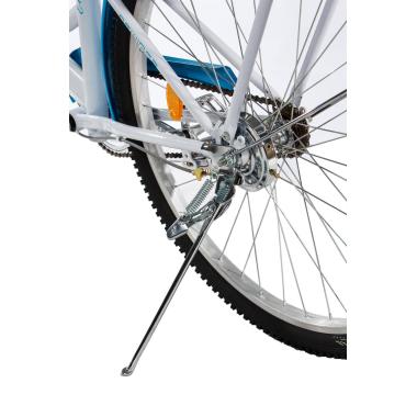 Електровелосипед E-motion складаний з низькою рамою 36V 10Ah 350W біло-блакитний