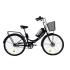 Електровелосипед E-motion складаний з низькою рамою 36V 10Ah 350W чорно-синій