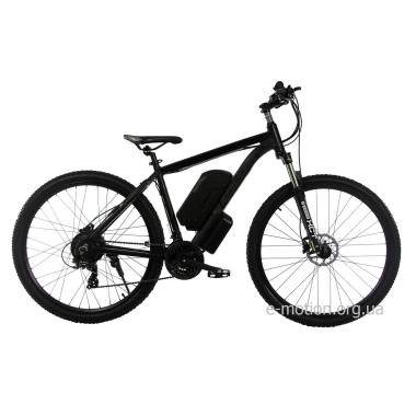 Електровелосипед E-motion MTB 29" 36V 32Ah 500W / рама 19" механічні гальма чорний матовий 