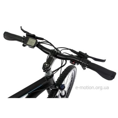 Електровелосипед E-motion MTB 29" 36V 32Ah 500W / рама 19" механічні гальма чорно-синій