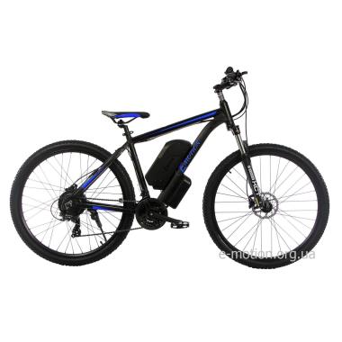 Електровелосипед E-motion MTB 29" 36V 32Ah 500W / рама 19" механічні гальма чорно-синій