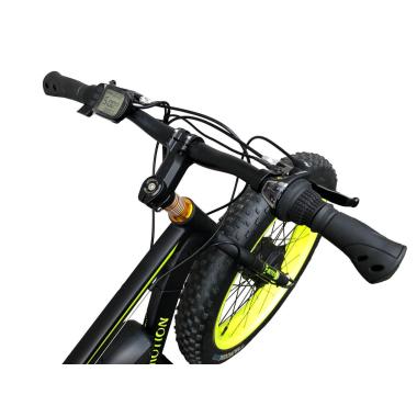 Електровелосипед фетбайк передній привід E-MOTION FATBIKE GT 48V 16AH 750W FRONT чорно-жовтий