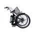 Електровелосипед складний з низькою рамою E-motion 36V 10Ah 350W чорно/зелений