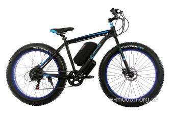 Електрофетбайк E-motion Fatbike GT 48V 16Ah 1000W чорно-синій
