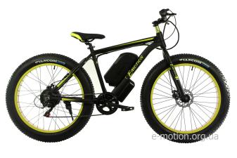 Електрофетбайк E-motion Fatbike GT 48V 19Ah 1000W чорно-жовтий