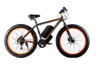 Електрофетбайк E-motion Fatbike GT 48V 19Ah 1000W сіро-помаранчевий