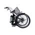 Електровелосипед складний з низькою рамою E-motion 36V 10Ah 350W чорно/зелений