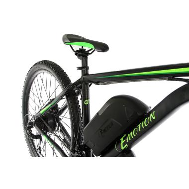 Електровелосипед E-motion MTB29 GT 48V 16Ah 700W / рама 21" чорно-зелений