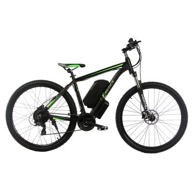 Електровелосипед E-motion MTB29 GT 48V 16Ah 700W / рама 21" чорно-зелений