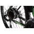 Електровелосипед Kerambit 26" 17" 36V 10Ah 350W чорно-зелений