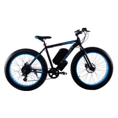 Електровелосипед Fatbike Wendat 48v 24Ah 1500W з гідравлічними гальмами чорно-синій