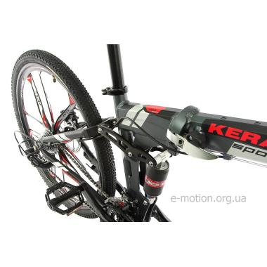 Велосипед складной на литых дисках Kerambit 26" / рама 17" сірий