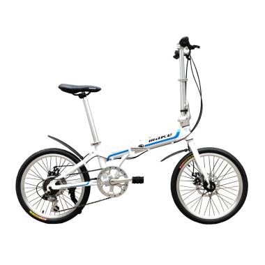 Велосипед складний Make bike 20 "/ рама 17" білий