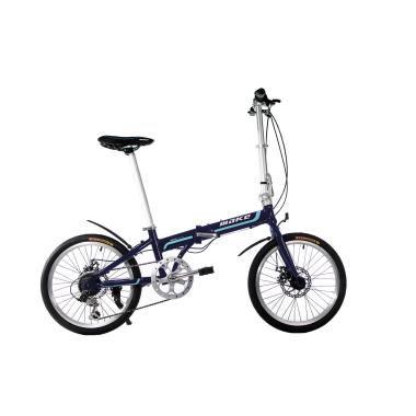 Велосипед складний Make bike 20 "/ рама 17" синій