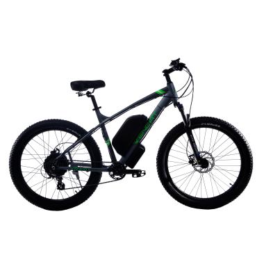 Електровелосипед WENDAT MTB 3" 27,5" 48V 24Ah 1000W гідравлічні гальма сіро-зелений