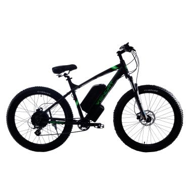 Електровелосипед WENDAT MTB 3" 27,5" 48V 24Ah 1000W гідравлічні гальма чорно-зелений