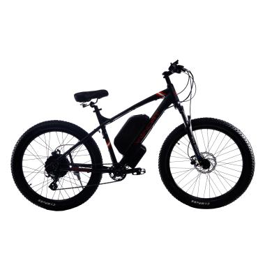 Електровелосипед WENDAT MTB 3" 27,5" 48V 19Ah 1000W гідравлічні гальма чорно-червоний