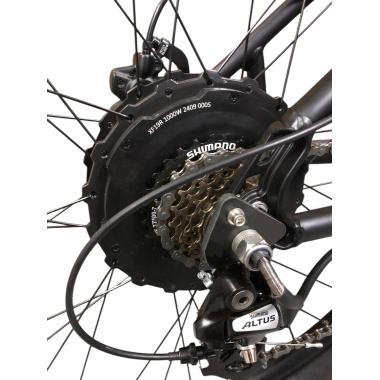 Електровелосипед WENDAT MTB 3" 27,5" 48V 19Ah 1000W гідравлічні гальма чорний матовий