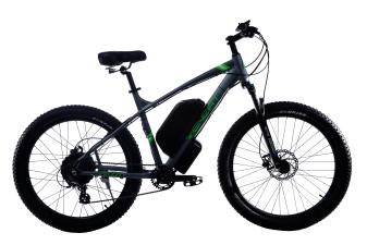 Електровелосипед WENDAT MTB 3" 27,5" 48V 16Ah 750W механічні гальма / рама 19 сіро-зелений