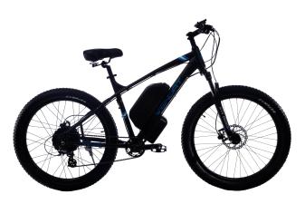 Електровелосипед WENDAT MTB 3" 27,5" 48V 19Ah 750W механічні гальма / рама 19 чорно-синій