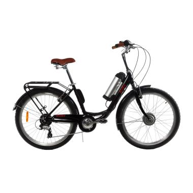Електровелосипед жіночий RUBY 36V 10AH 350W передній привід чорний