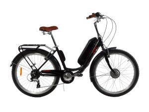 Електровелосипед жіночий RUBY 36V 14AH 350W передній привід чорний