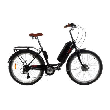 Електровелосипед жіночий RUBY 36V 14AH 350W передній привід чорний
