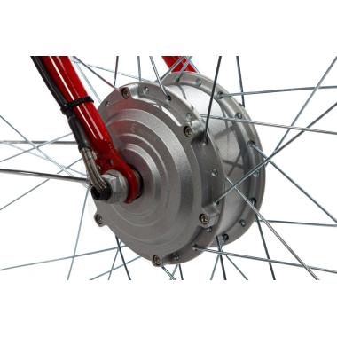 Електровелосипед жіночий RUBY 36V 10AH 350W передній привід червоний