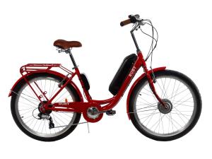 Електровелосипед жіночий RUBY 36V 14AH 350W передній привід червоний