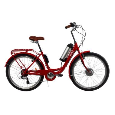 Електровелосипед жіночий RUBY 36V 10AH 350W передній привід червоний