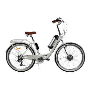 Електровелосипед жіночий RUBY 36V 10AH 350W передній привід білий