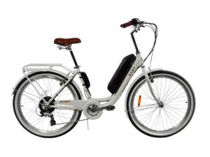 Електровелосипед жіночий RUBY 36V 14AH 500W білий