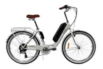 Електровелосипед жіночий RUBY 36V 14AH 500W білий