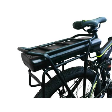 Електровелосипед складаний МАКЕ 36V 18Ah 500W 26", рама 17" - чорно-жовтий.