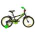 Велосипед 16" Formula FURY 14G St з крилом Pl 2019 (чорно-зелений з червоним)