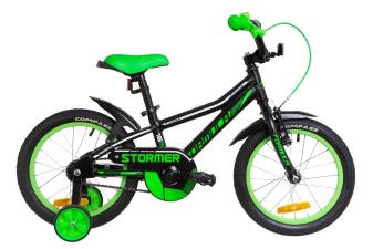 Велосипед 16" Formula STORMER 14G Al з крилом Pl 2019 (чорний)