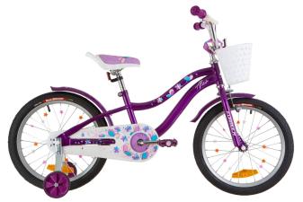 Велосипед 18" Formula ALICIA 14G St з крилом St 2019 (фіолетовий)