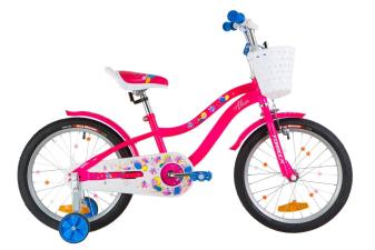 Велосипед 18" Formula ALICIA 14G St з крилом St 2019 (рожевий)